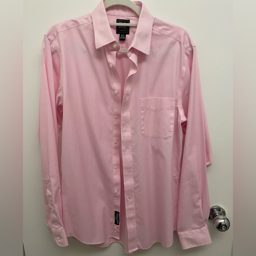 Jos A Banks men’s button up dress shirt